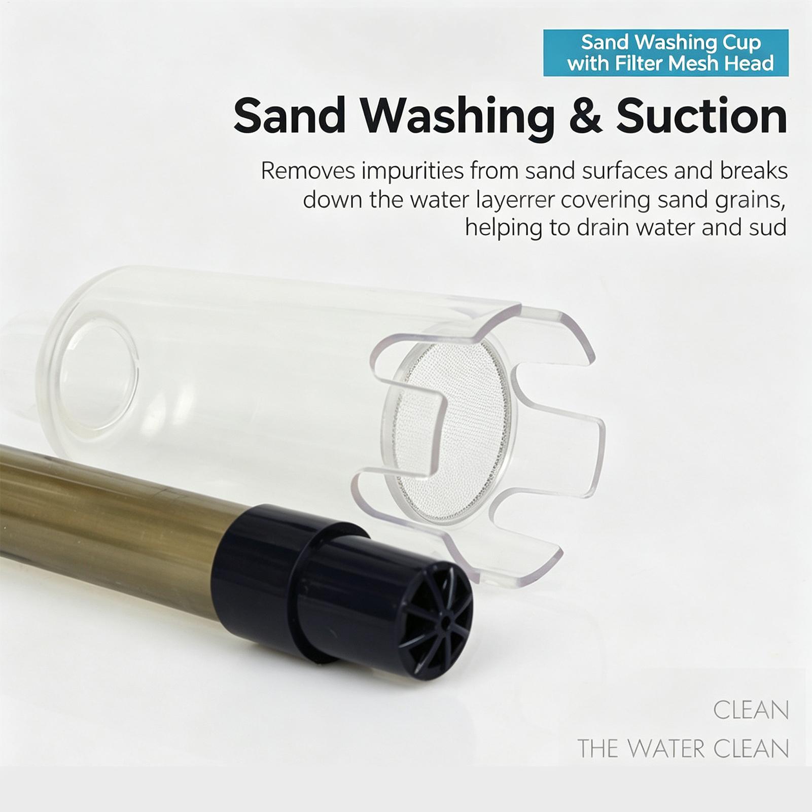Cleaner Fish Aquarium - Electric Aquarium Gravel Cleaner Anti-Clog Water