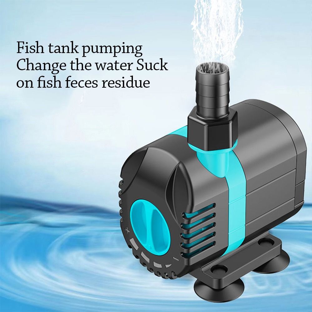 Aquarium Fish Rate - 8/15/32W Aquarium Water Pump Adjustable Flow