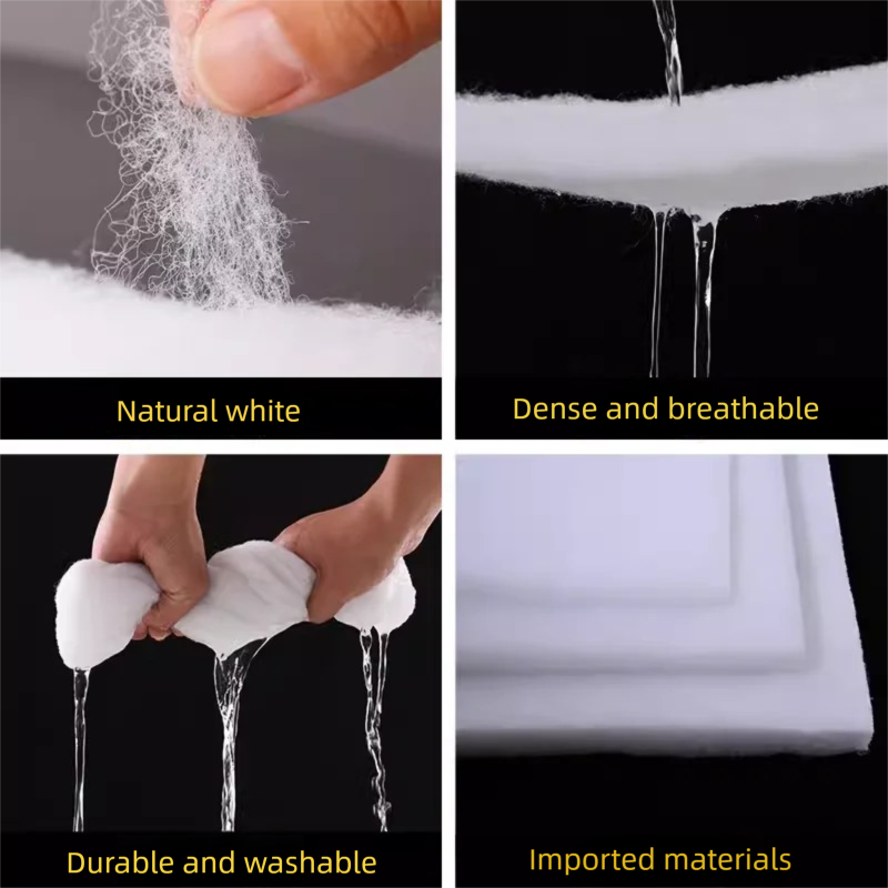 100x100cm White DIY Filter Cot - Cleaner Fish Aquarium 评论和价格