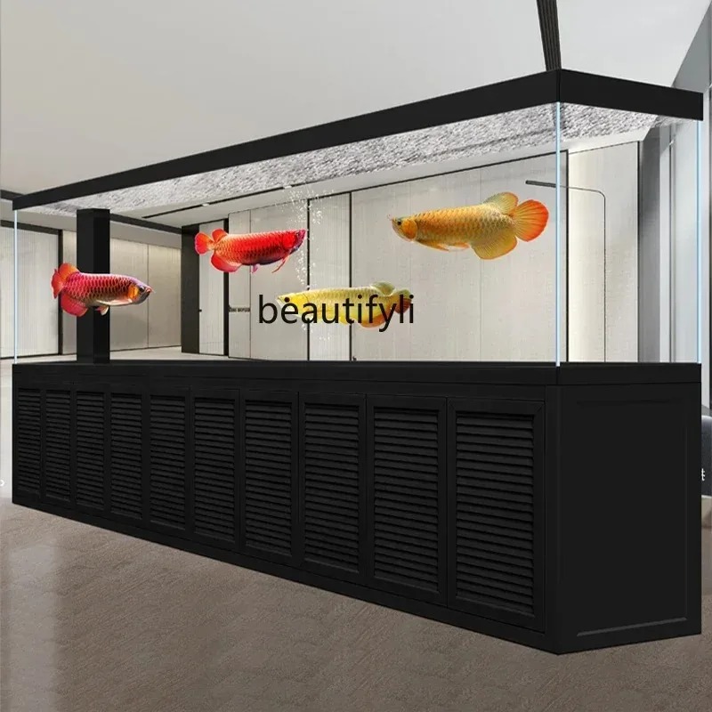 New super large office aluminu - Live Fish Aquarium 评论和价格