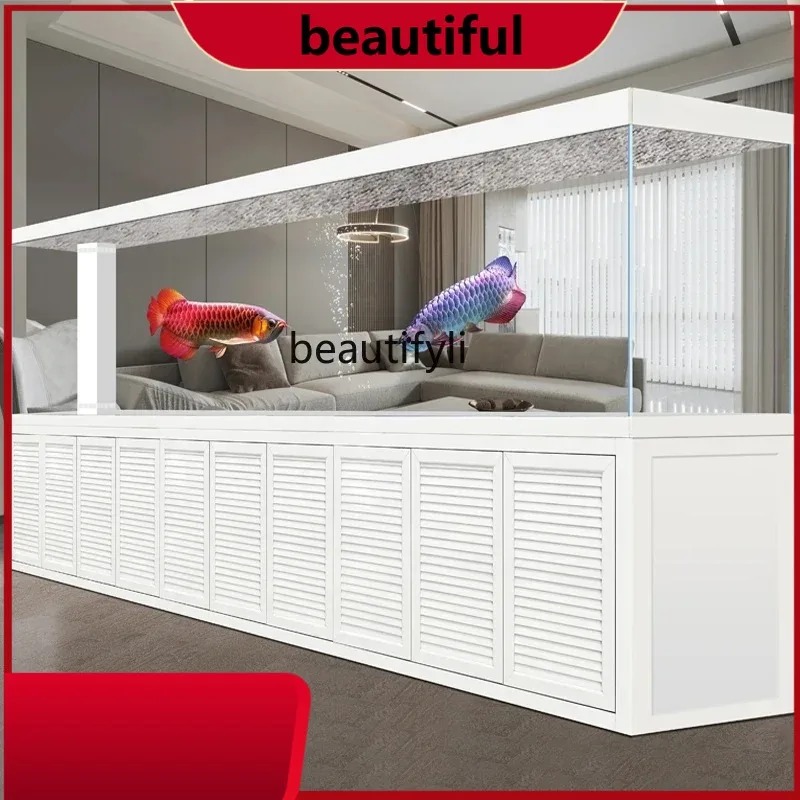 New super large office aluminu - Live Fish Aquarium 评论和价格