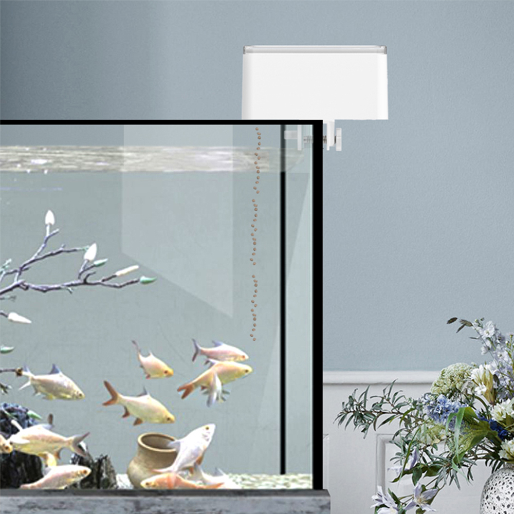 100ML Large Capacity Fish Feed - Aquarium Fish Auto Feeder 评论和价格
