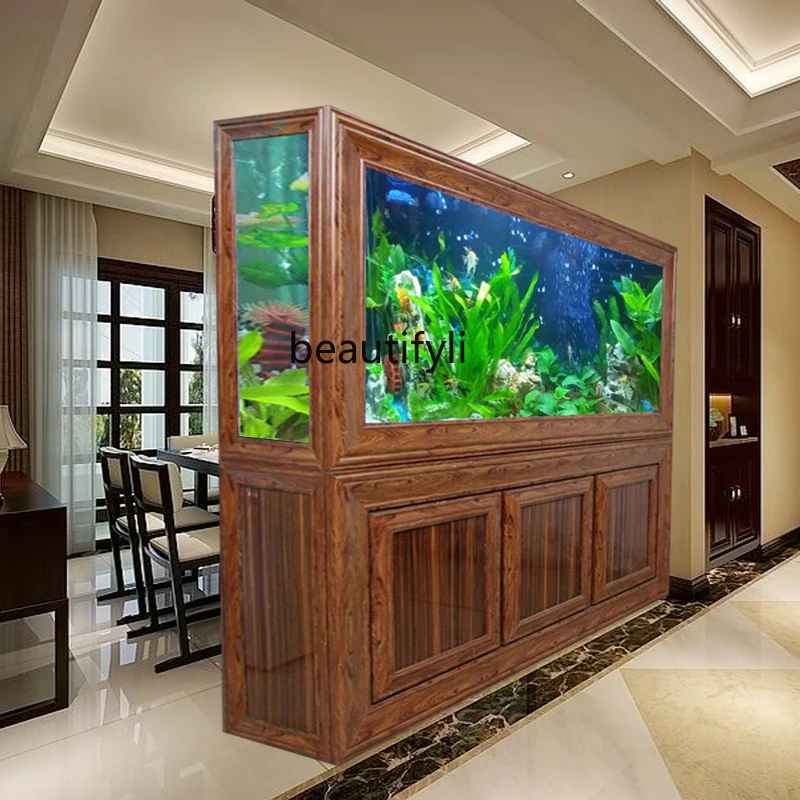 Chinese Fish Tank Large Living - Live Fish Aquarium 评论和价格