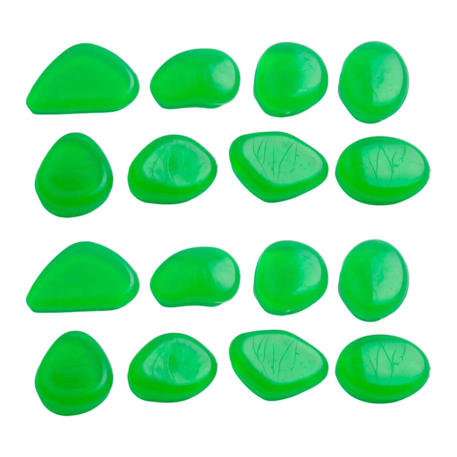 50PCS/Set Glow In The Dark Peb - Aquarium Fish That Glow In The Dark 评论和价格