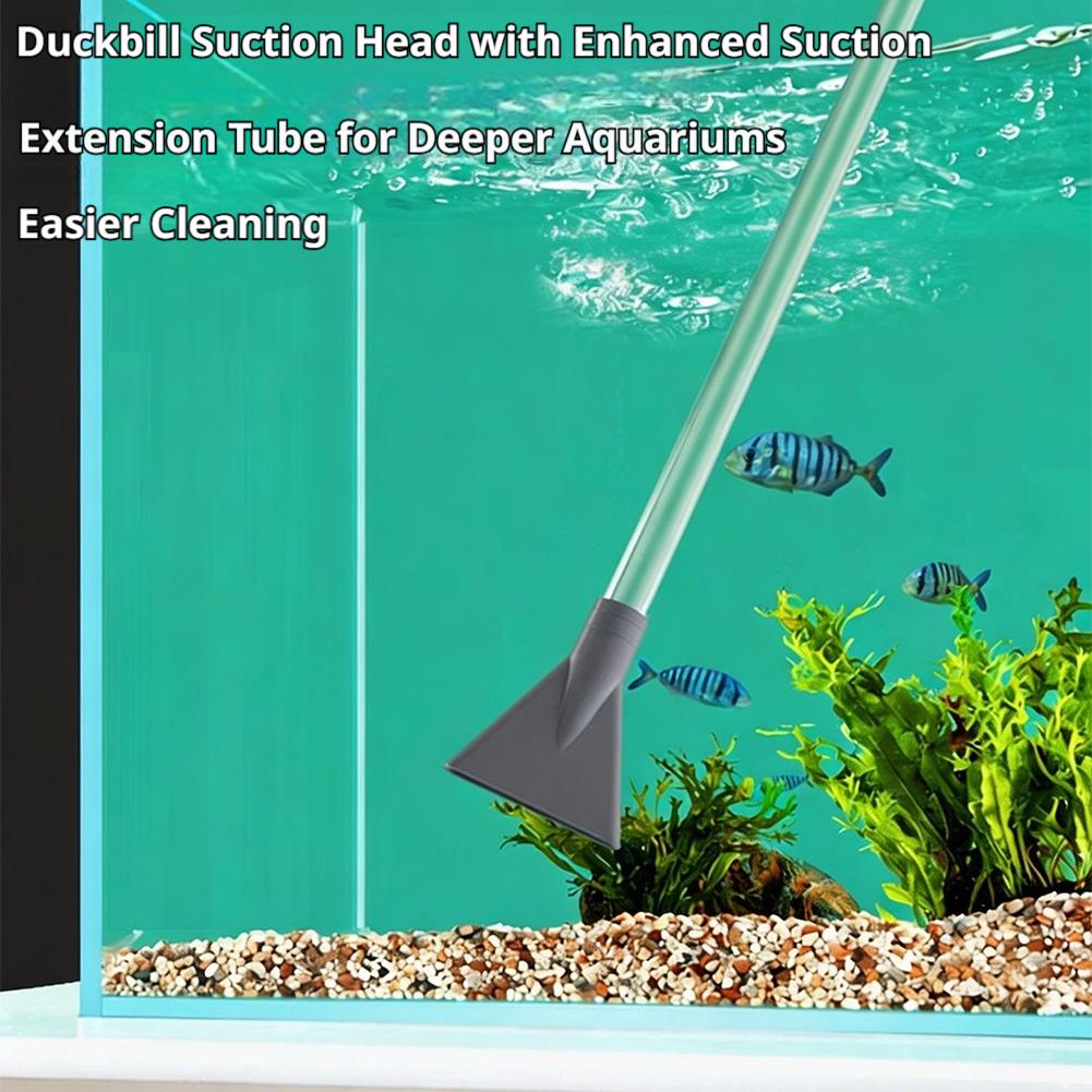 Manual Aquarium Siphon Fish Ta - Cleaner Fish Aquarium 评论和价格