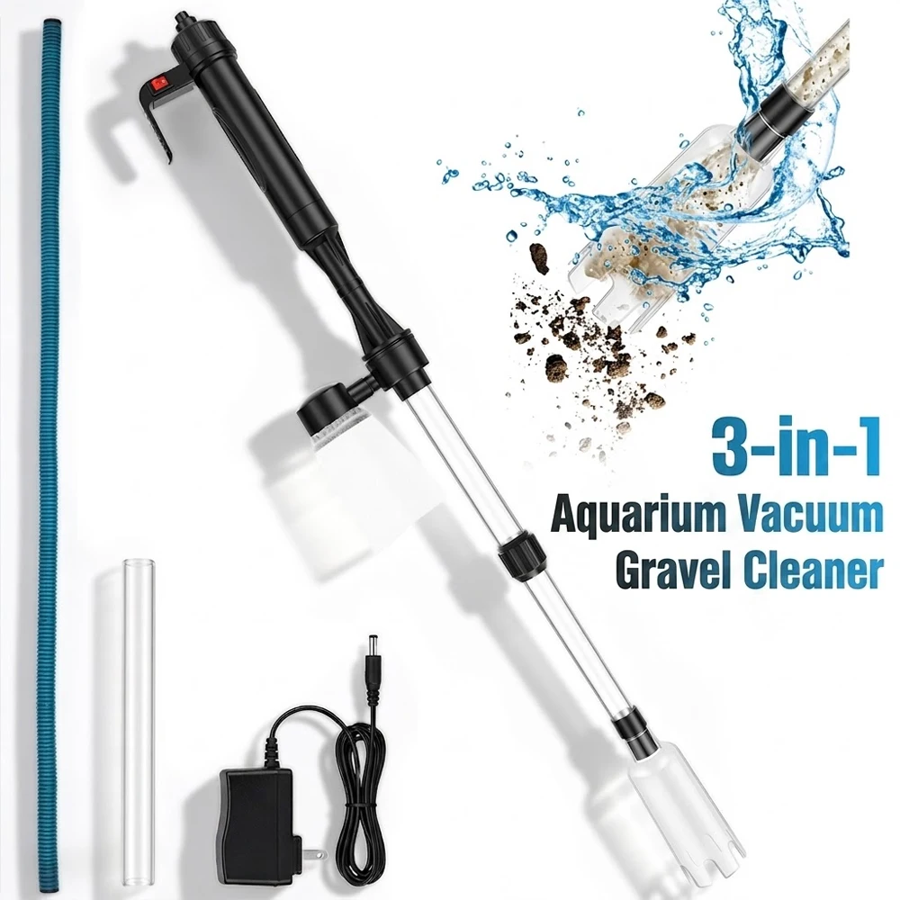 Aquarium Vacuum Gravel Cleaner - Cleaner Fish Aquarium 评论和价格