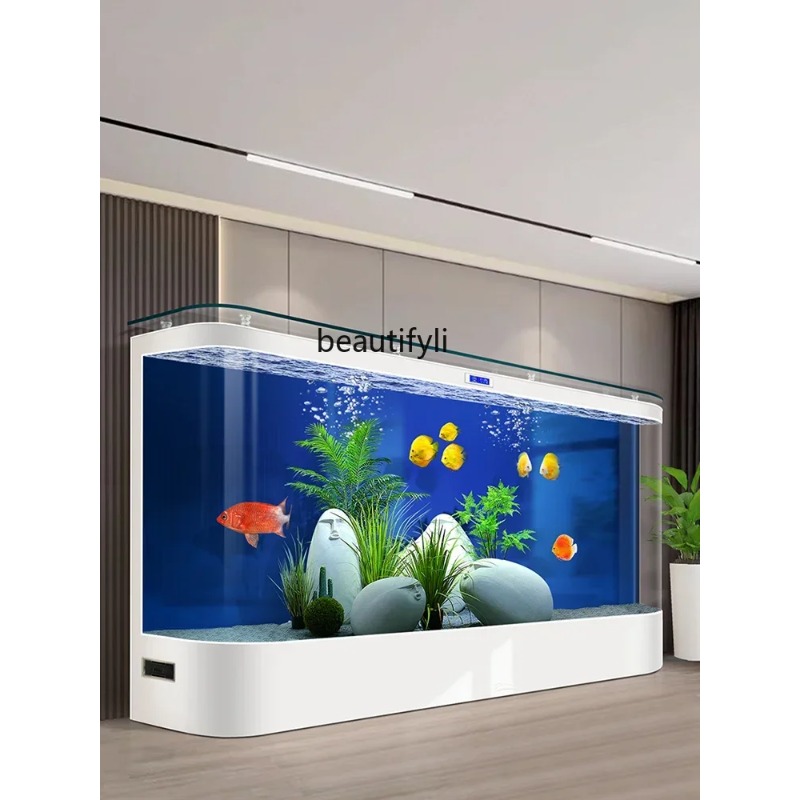 Floor-to-ceiling ecological fi - Live Fish Aquarium 评论和价格