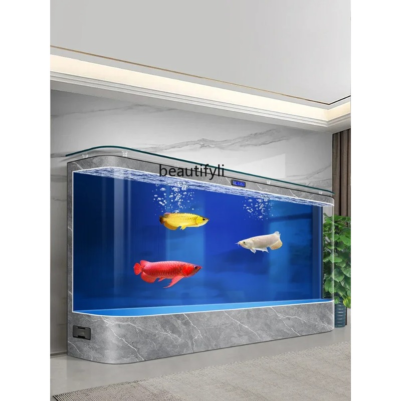 Floor-to-ceiling ecological fi - Live Fish Aquarium 评论和价格