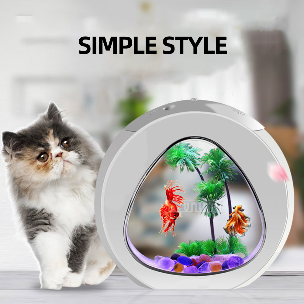 4L/6L/13L Creative Desktop Fis - Aquarium Fish In Bowl 评论和价格