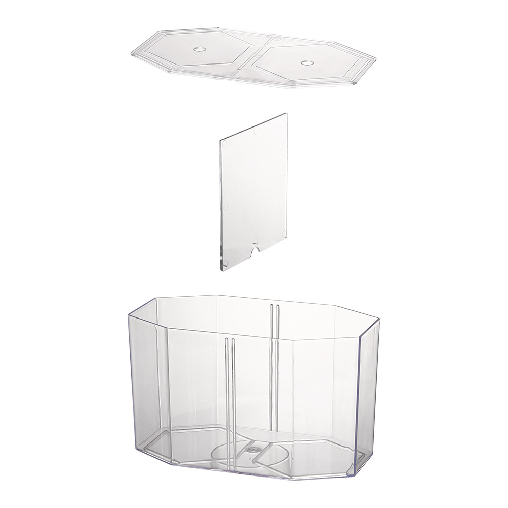 Acrylic Two Splits Guppy Fish  - Aquarium Fish In Bowl 评论和价格