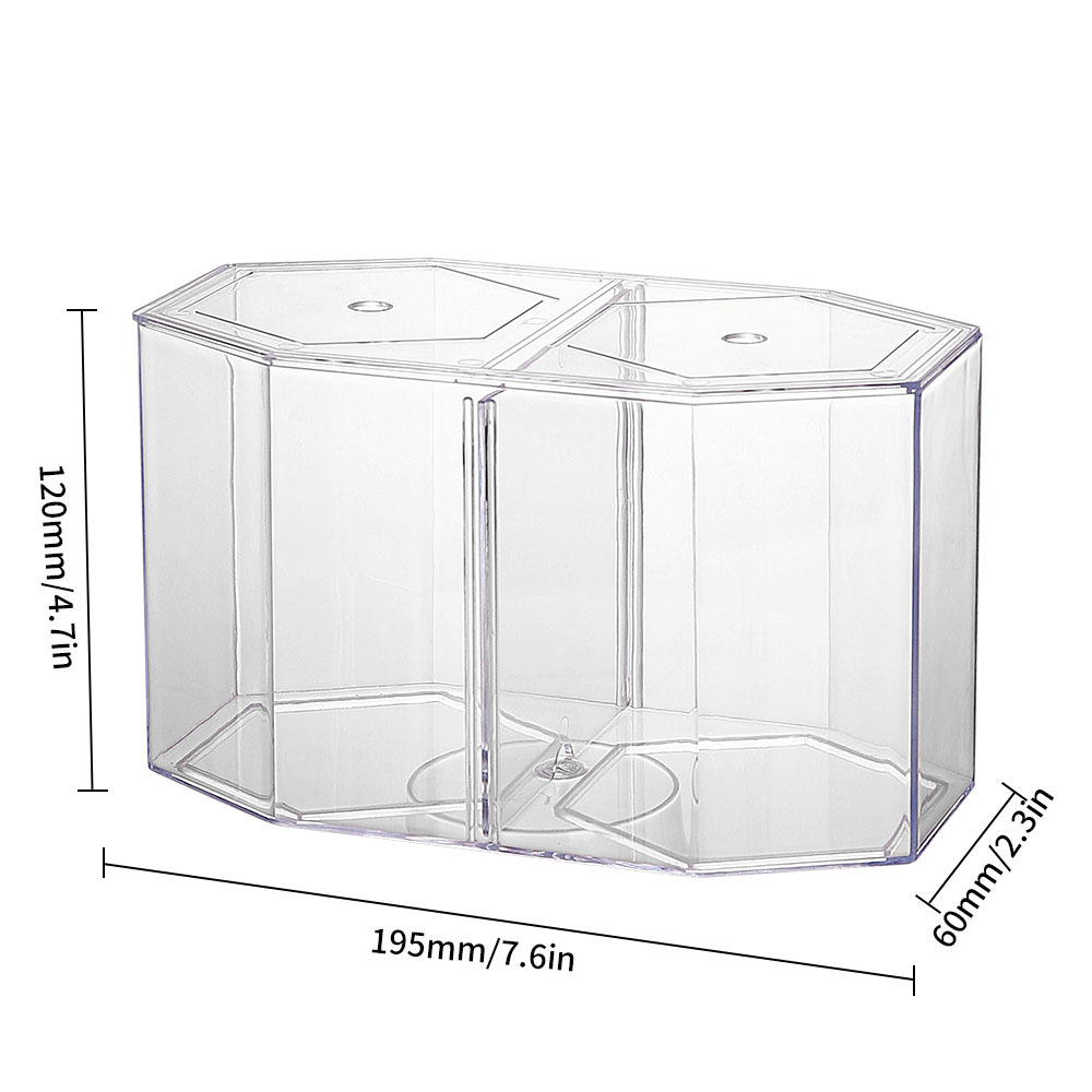 Acrylic Two Splits Guppy Fish  - Aquarium Fish In Bowl 评论和价格