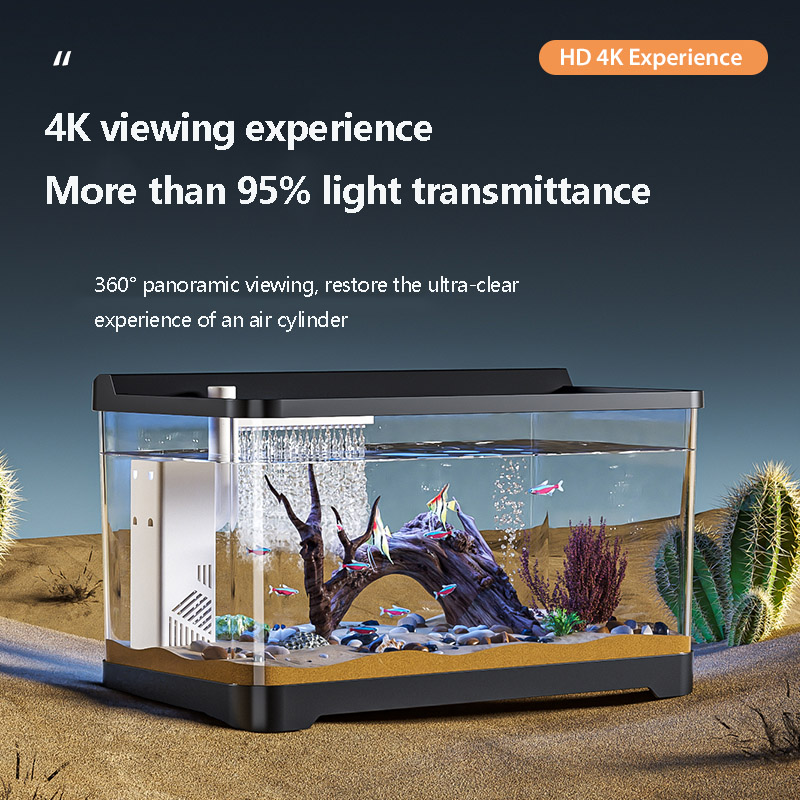 ABS Mini Fish Tank Betta Aquar - Aquarium Fish In Bowl 评论和价格