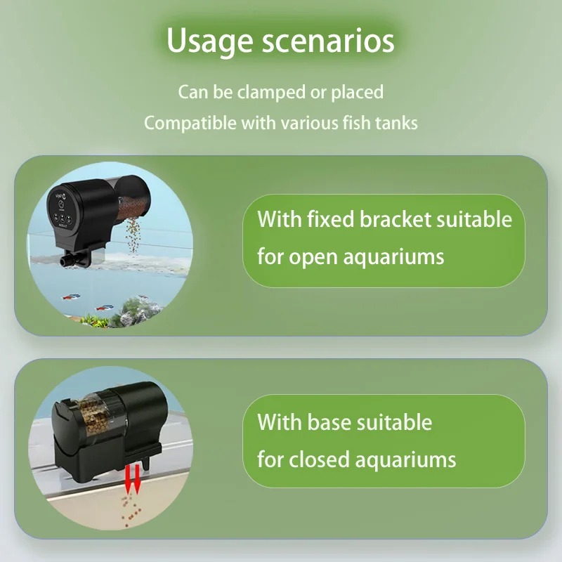 Fish Tank Feeder Intelligent T - Aquarium Fish Auto Feeder 评论和价格