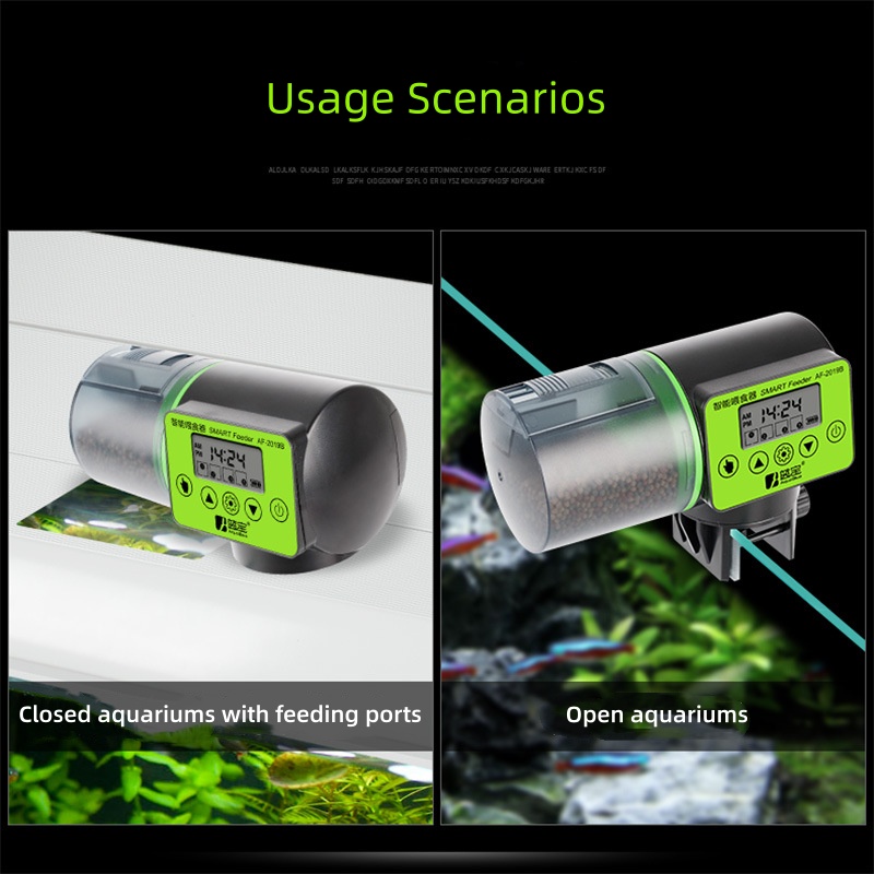 Fish Tank Automatic Feeder Tim - Aquarium Fish Auto Feeder 评论和价格