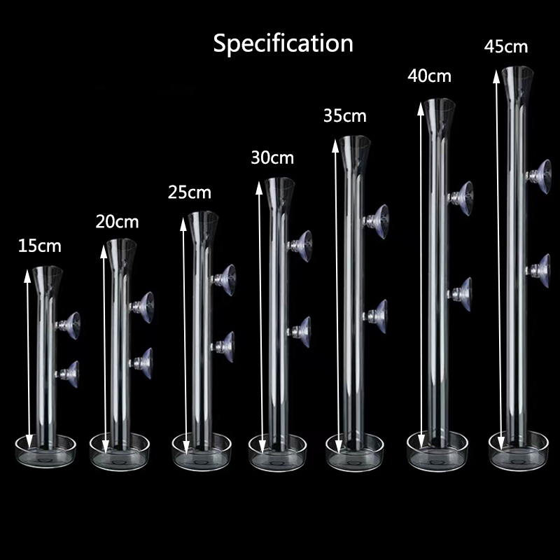 Glass Aquarium Feeder Tube Dis - Aquarium Fish Auto Feeder 评论和价格