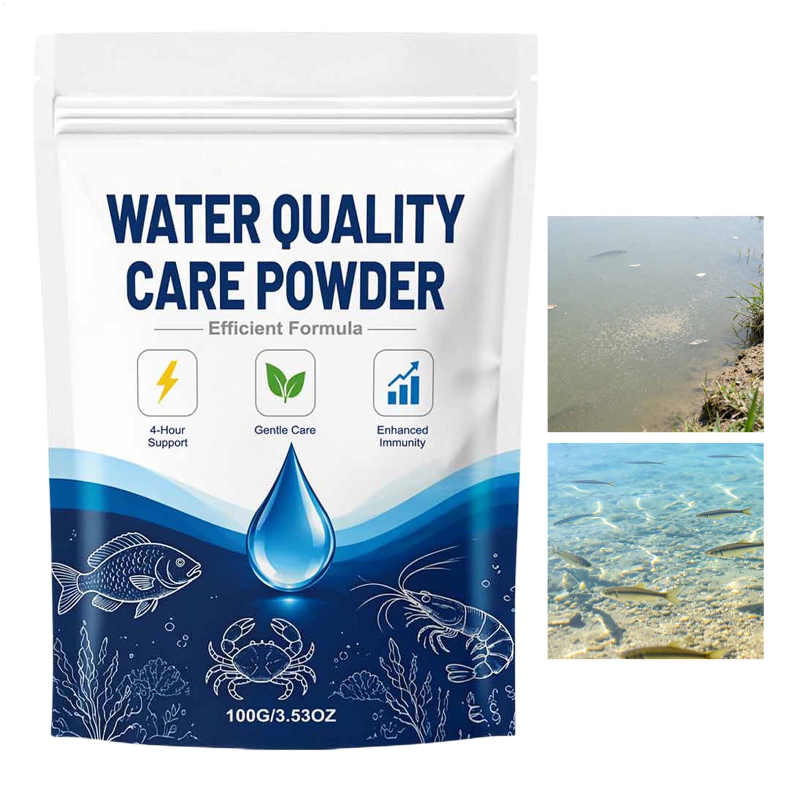 100g Aquarium Water Clarifier  - Cleaner Fish Aquarium 评论和价格