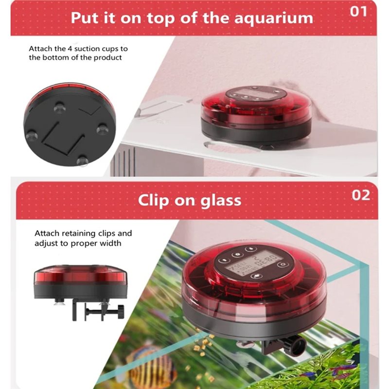 【FITTING】Automatic Fish Feeder - Aquarium Fish Auto Feeder 评论和价格