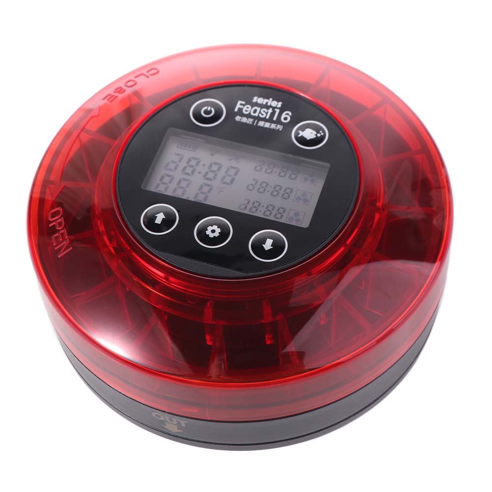 with Timer Fish Auto Feeder LC - Aquarium Fish Auto Feeder 评论和价格