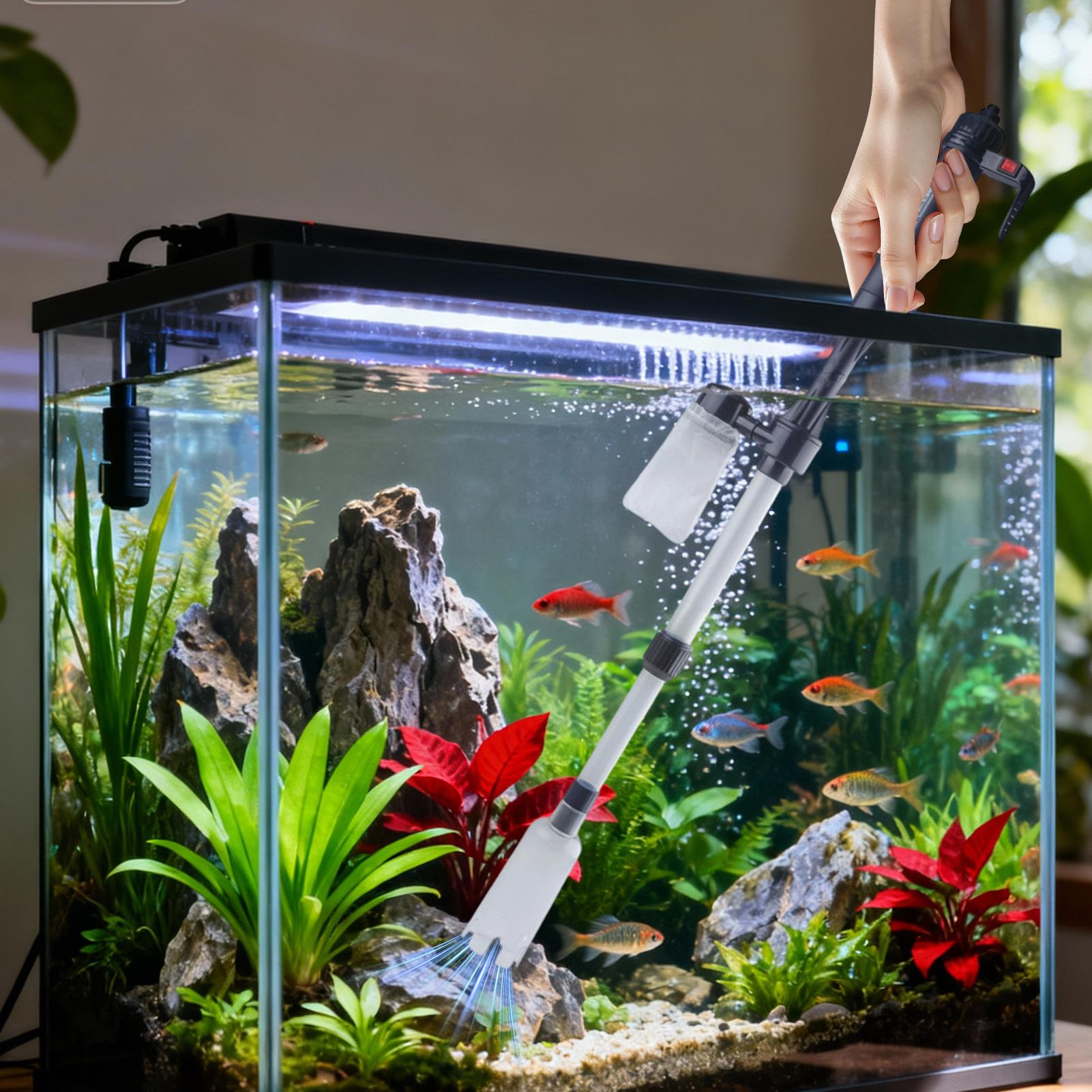 Aquarium Gravel Cleaner Telesc - Cleaner Fish Aquarium 评论和价格