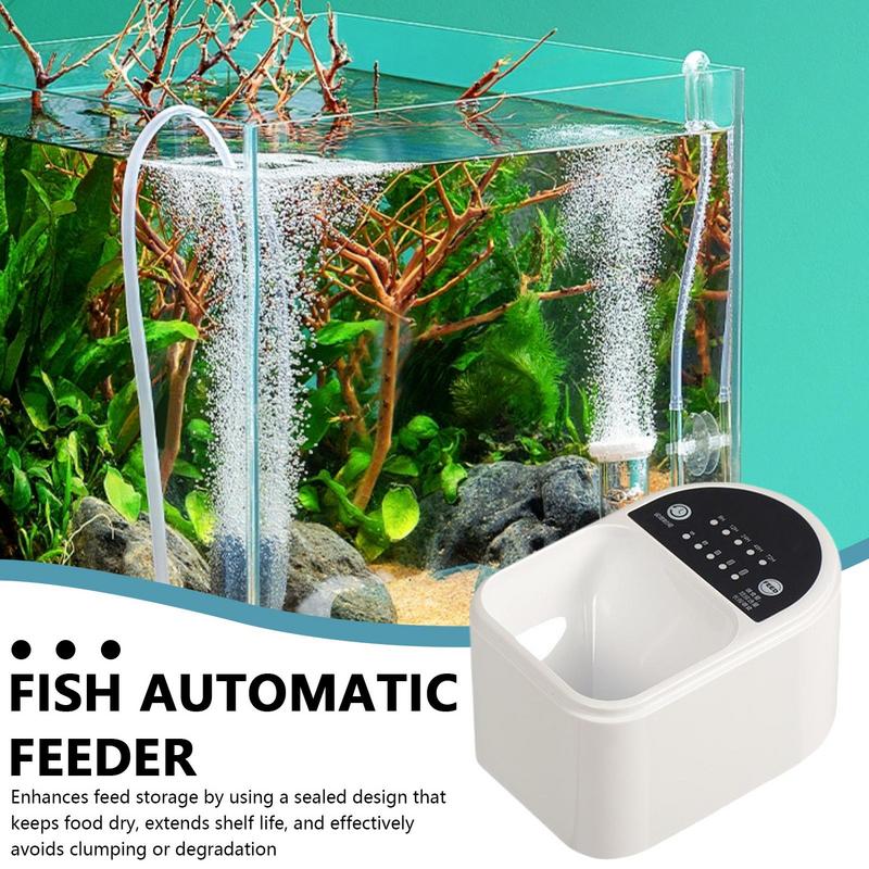 Automatic Fish Feeder For Aqua - Aquarium Fish Auto Feeder 评论和价格
