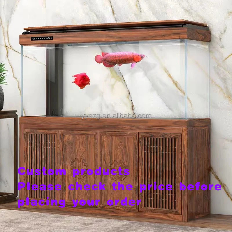 custom.Commercial Luxury Glass - Live Fish Aquarium 评论和价格