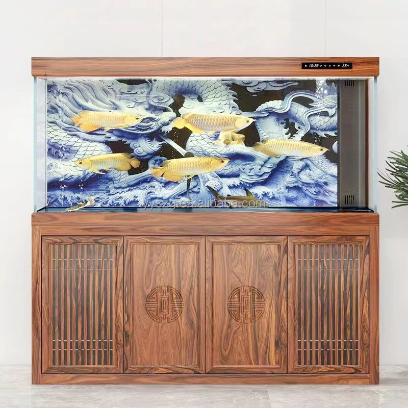 custom.Commercial Luxury Glass - Live Fish Aquarium 评论和价格