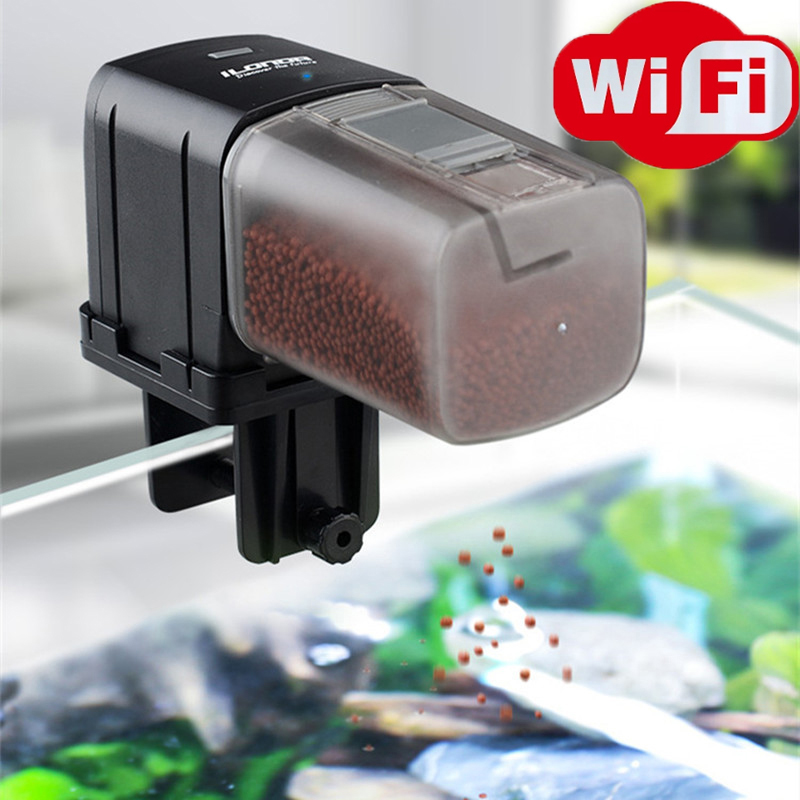 Smart WiFi Fish Feeder Remote  - Aquarium Fish Auto Feeder 评论和价格