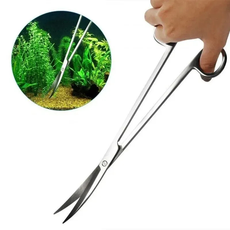 Aquarium Scissors,Extra Long S - Cleaner Fish Aquarium 评论和价格