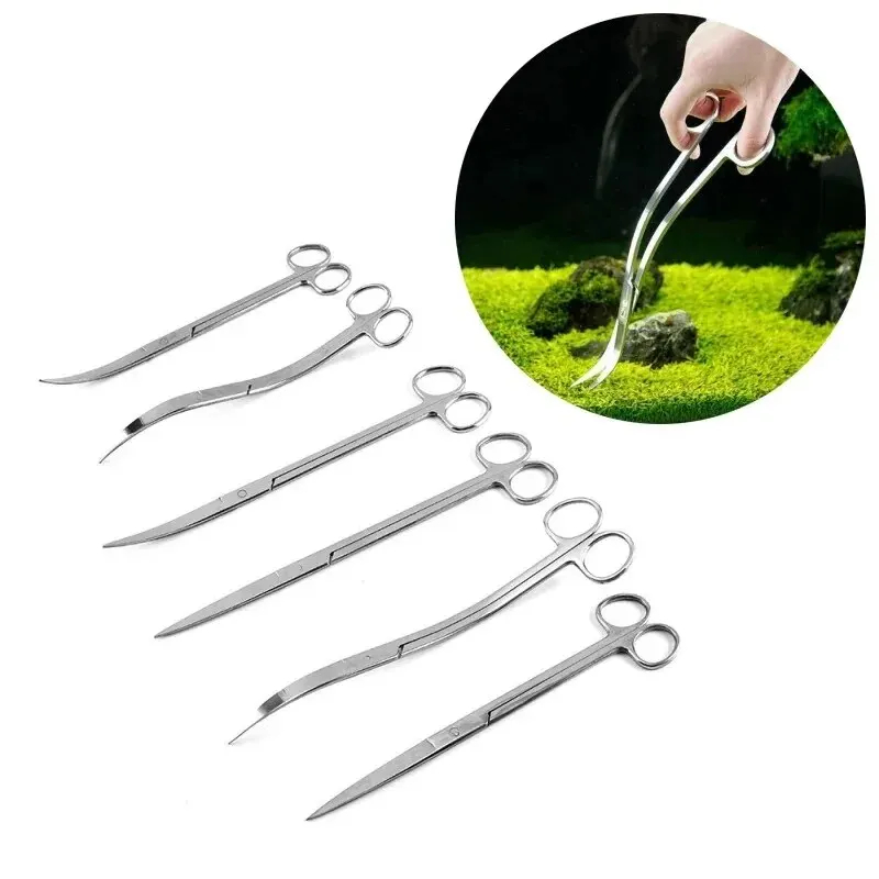 Aquarium Scissors,Extra Long S - Cleaner Fish Aquarium 评论和价格