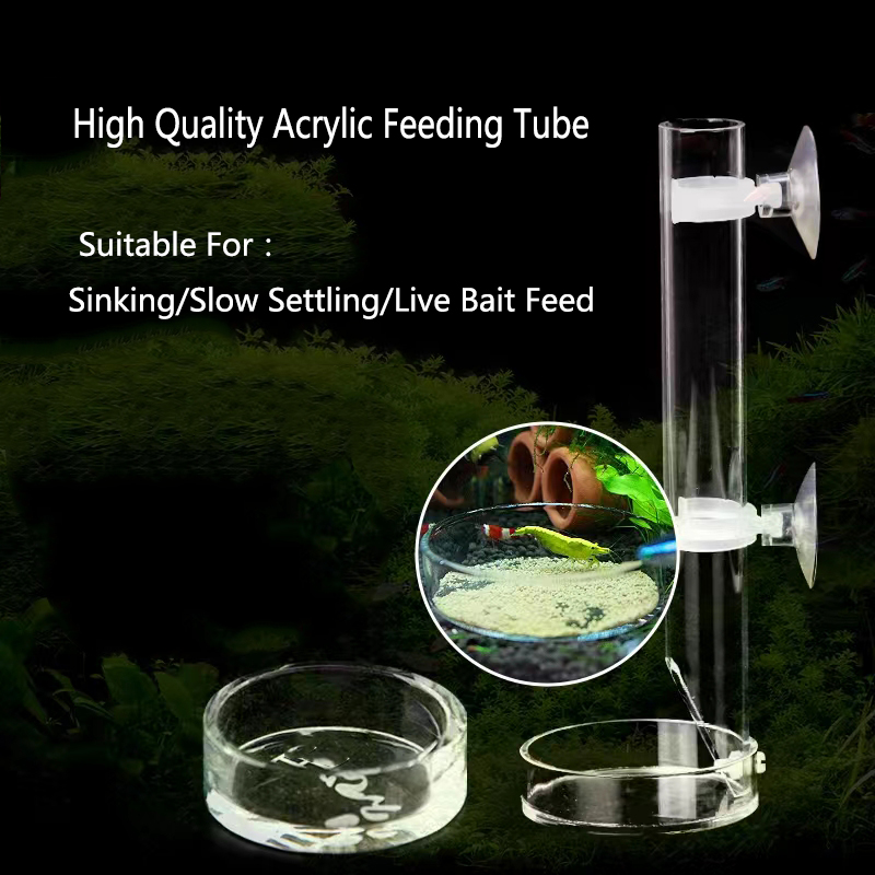 1Pcs Acrylic Aquarium Feeder T - Aquarium Fish Auto Feeder 评论和价格