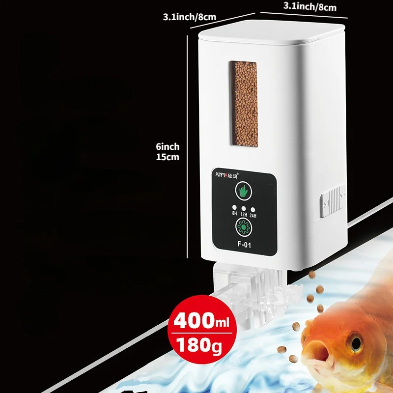 400ml Aquarium Automatische Fe - Aquarium Fish Auto Feeder 评论和价格