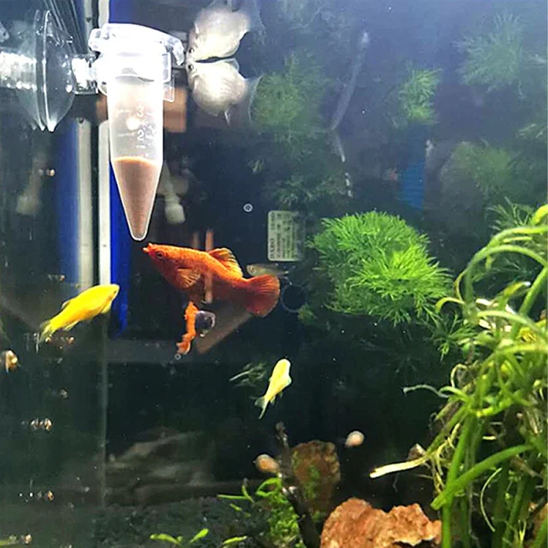 Automatic Fish Feeder Cone Shr - Aquarium Fish Auto Feeder 评论和价格